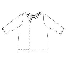 Fashion sewing patterns for Baby clothes 6680